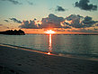 Foto Sonnenuntergang auf den Malediven - 
